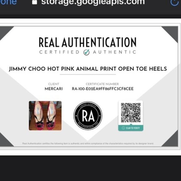 Jimmy Choo Hot Pink Animal Print Open Toe Heels Size 38.5 - Picture 9 of 9